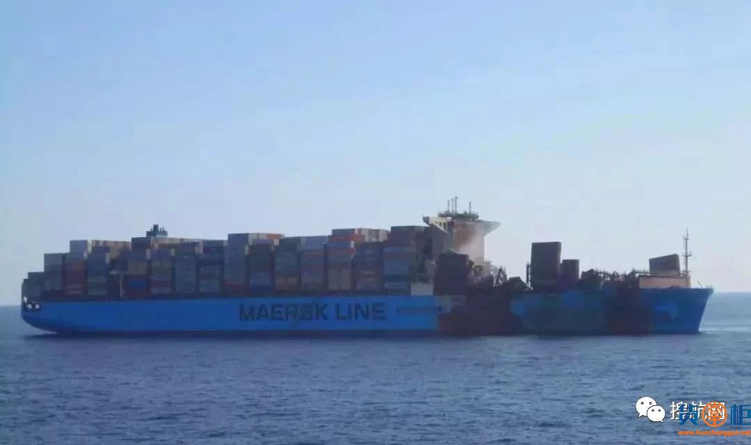 Maersk Honam轮终于抵达杰贝阿里准备靠港了-货掌柜www.huozhanggui.net
