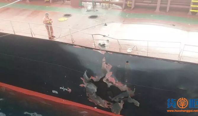 “Ince Inebolu”土耳其籍散货船疑似被舰艇炮火或导弹袭击-货掌柜www.huozhanggui.net