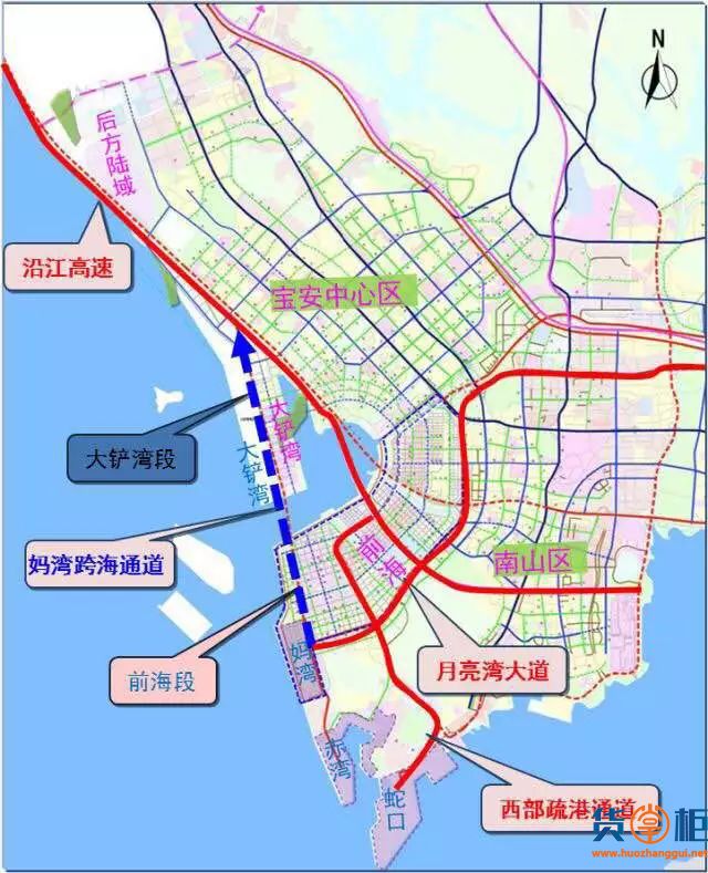 深圳第一条海底隧道——妈湾跨海通道将在今年内动工