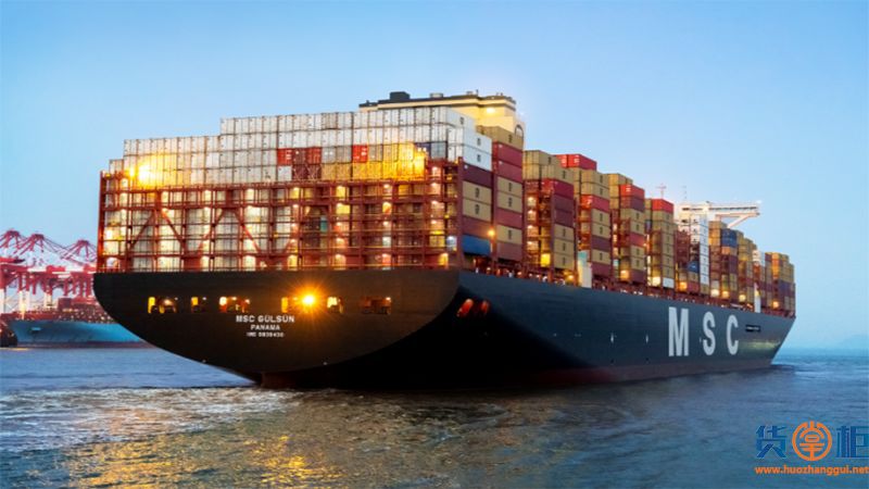 世界最大集装箱船mscgülsün完成中国至欧洲首航