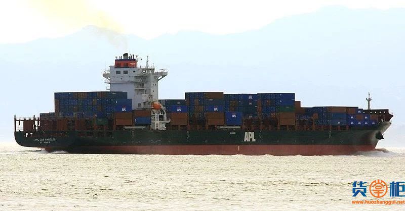 APL LOS ANGELES大型集装箱船在福建海域发生严重搁浅事故-货掌柜www.huozahnggui.net