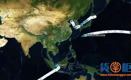 受中美贸易战影响，10多艘船正在加速驶往中国