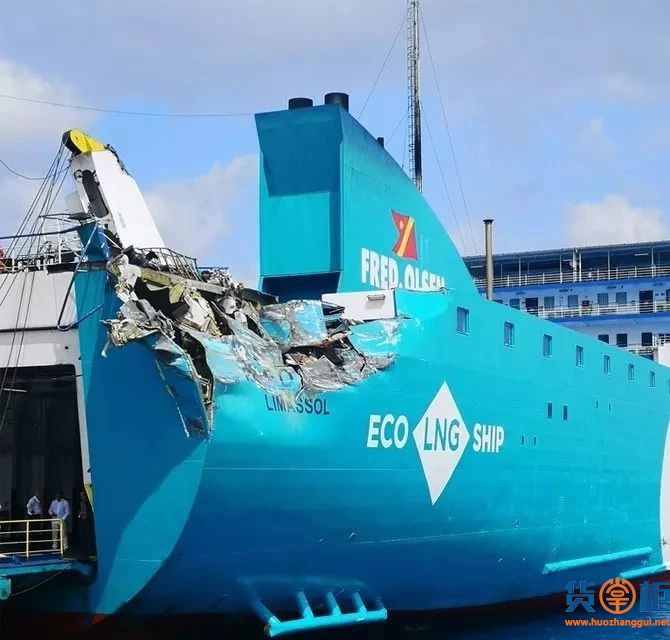 CAROLINA STAR集装箱船与渡轮相撞受损船期延误！