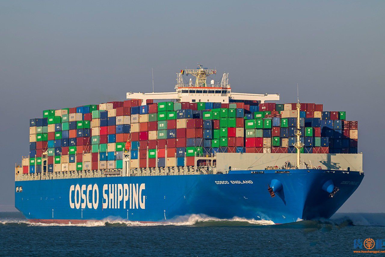 中远海COSCO ENGLAND大型集装箱船搁浅，曾挂靠上海、天津、青岛港