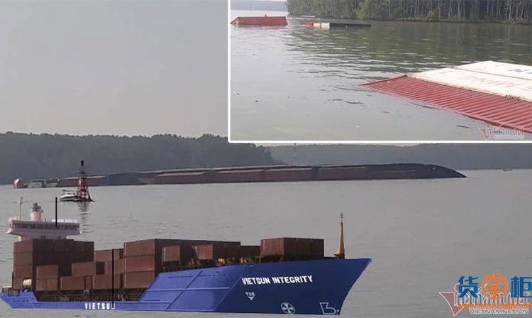 受沉船事故影响航道关闭交通受阻，越南各大港口全面拥堵