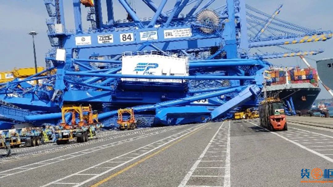 13000TEU集装箱船Milano Bridge 号撞击岸桥事故调查结果发布