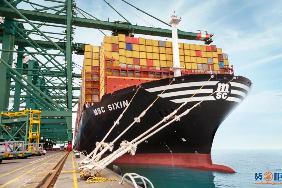 MSC Sixin：有史以来最大的停泊在瓦伦西亚港的集装箱船
