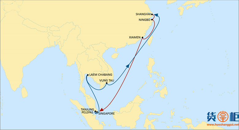 MSC新增Seahorse航线扩展亚洲内部网络