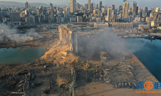 大爆炸后，贝鲁特港口开始恢复使用