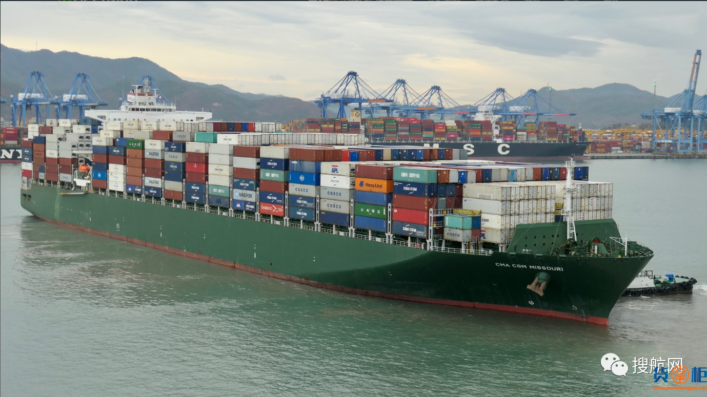达飞“CMA CGM MISSOURI”轮发生搁浅，均挂靠国内多个港口！