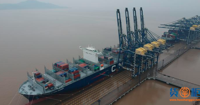 中远海运一次运回1.3万空箱！73万TEU空箱“抵达”宁波港！