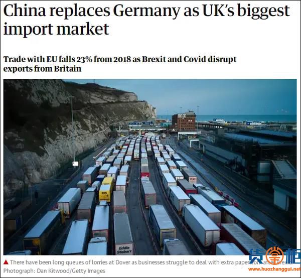 首次超过德国，一季度中国成英国最大进口来源国